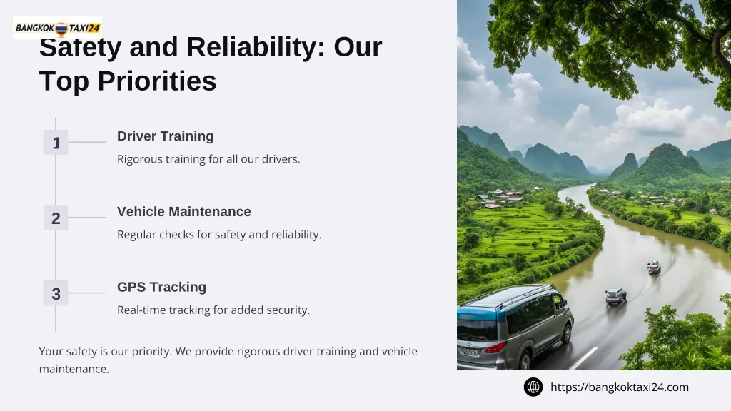safety and reliability our top priorities