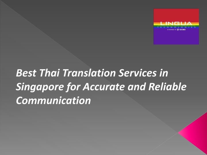 best thai translation services in singapore