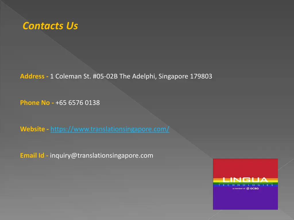 contacts us