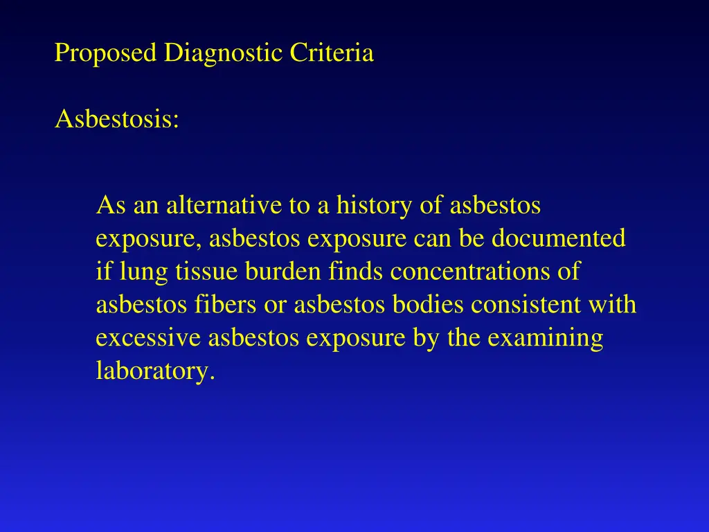 proposed diagnostic criteria 3