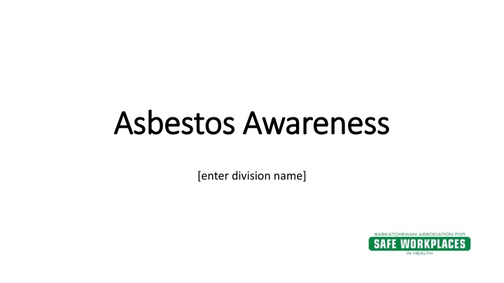 asbestos awareness asbestos awareness