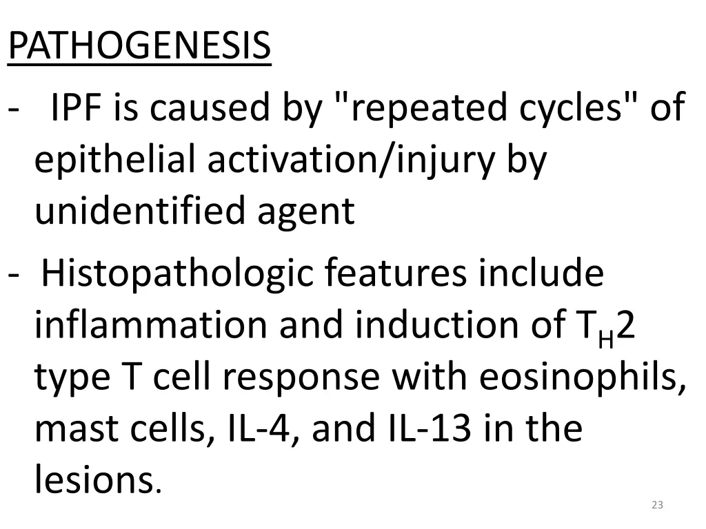 pathogenesis ipf is caused by repeated cycles