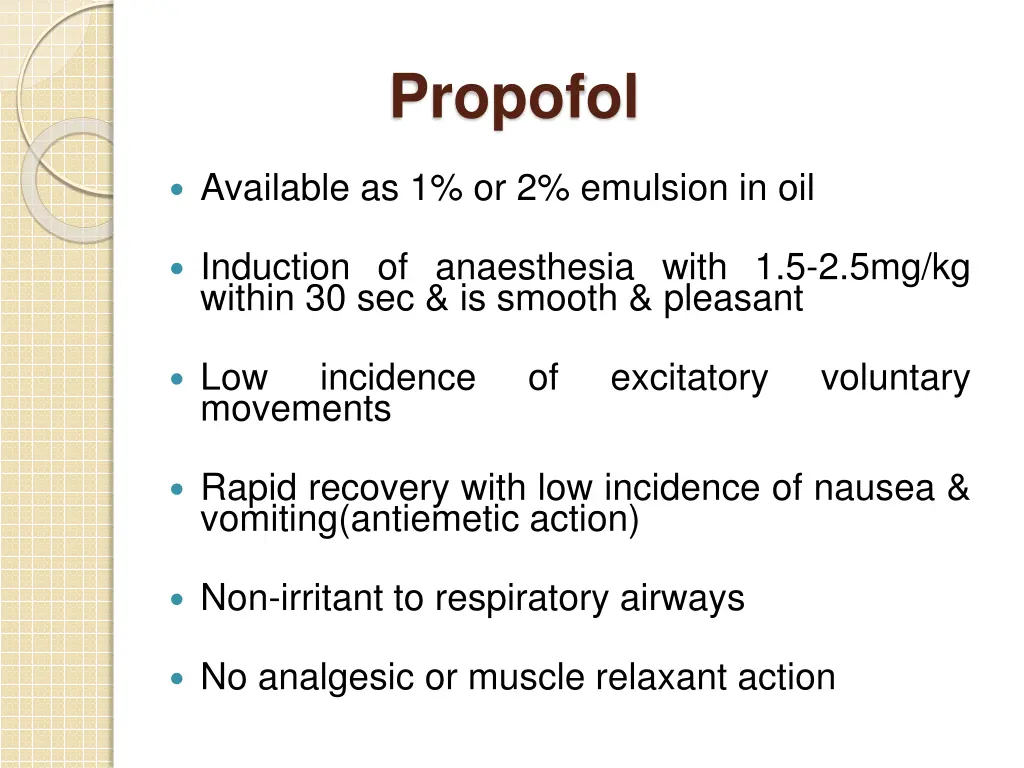 propofol
