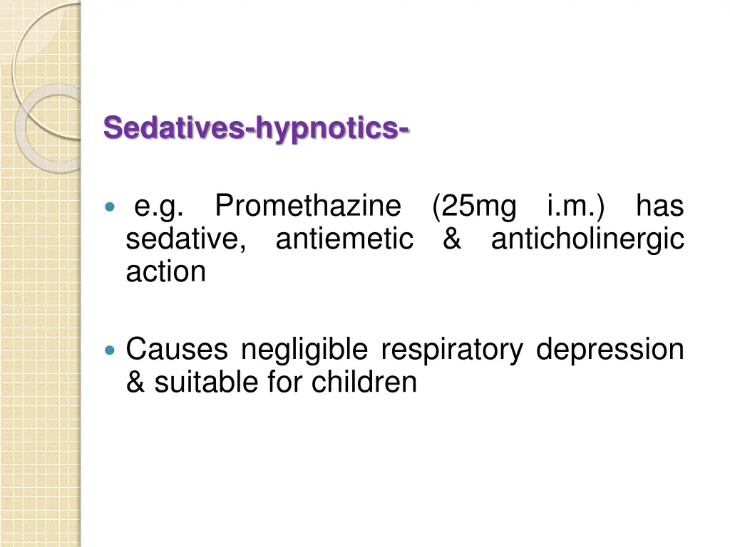 sedatives hypnotics