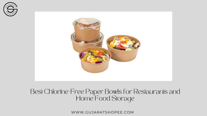 best chlorine free paper bowls for restaurants