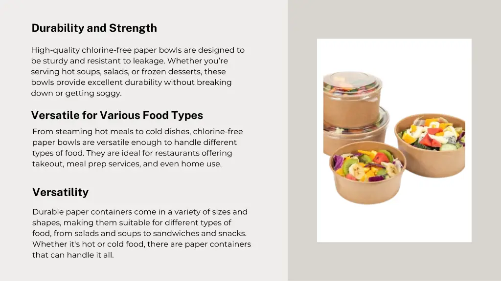 durability and strength