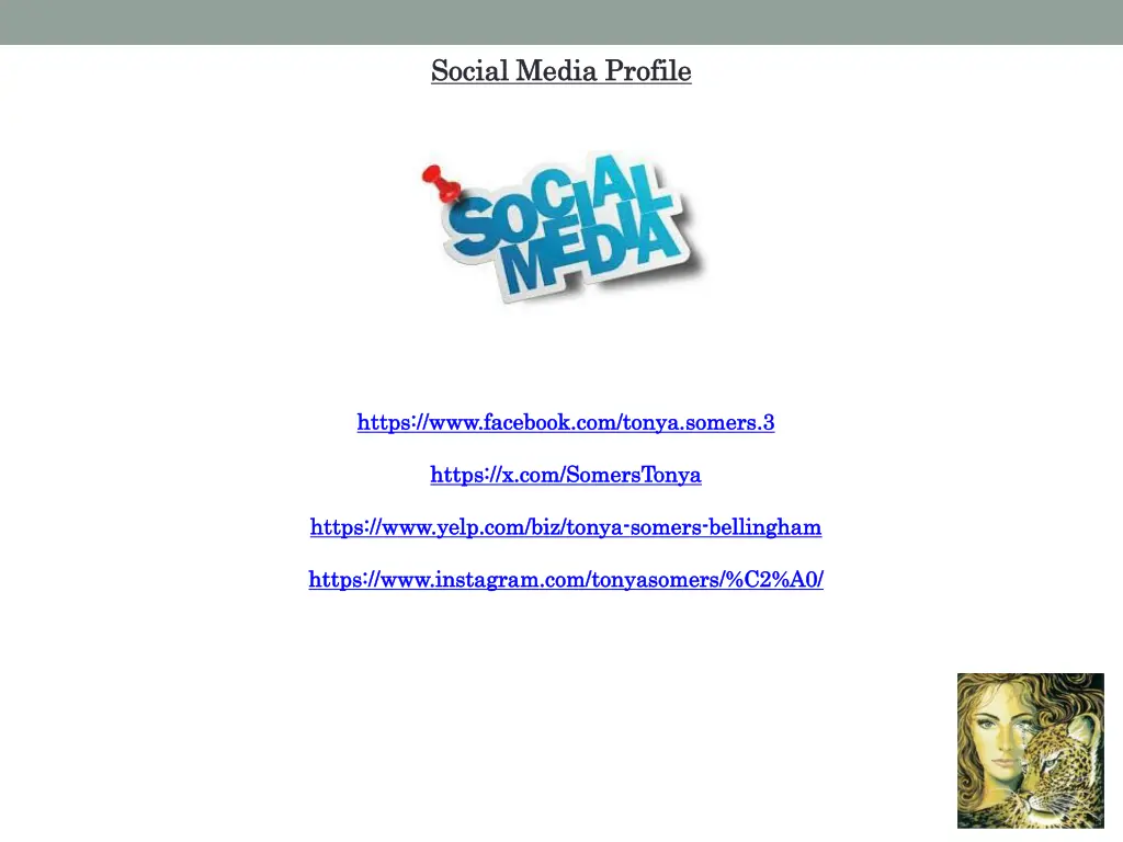 social media profile social media profile