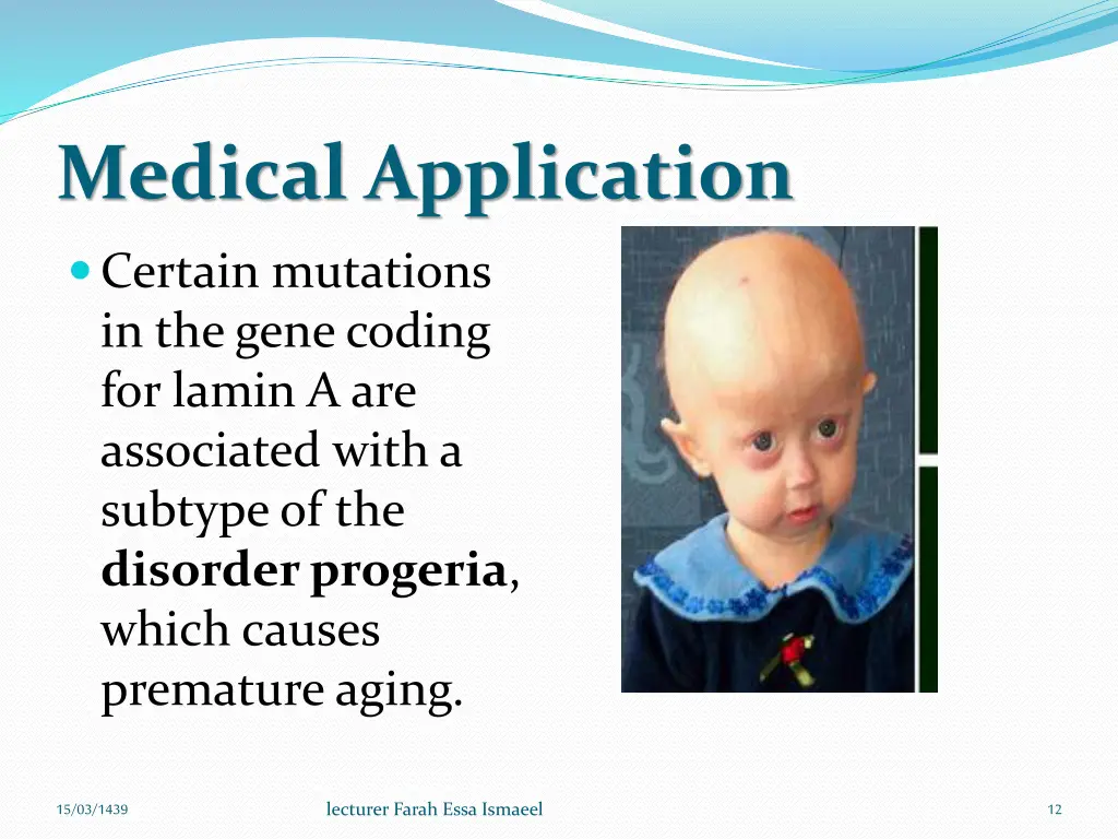 medical application