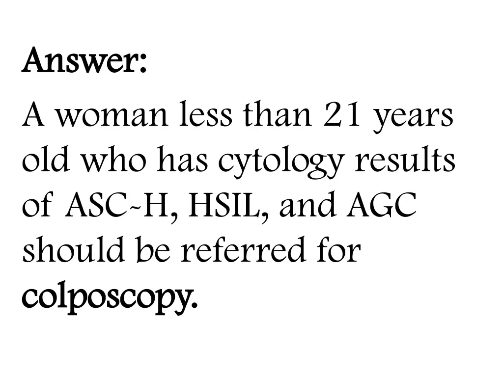 answer answer 2