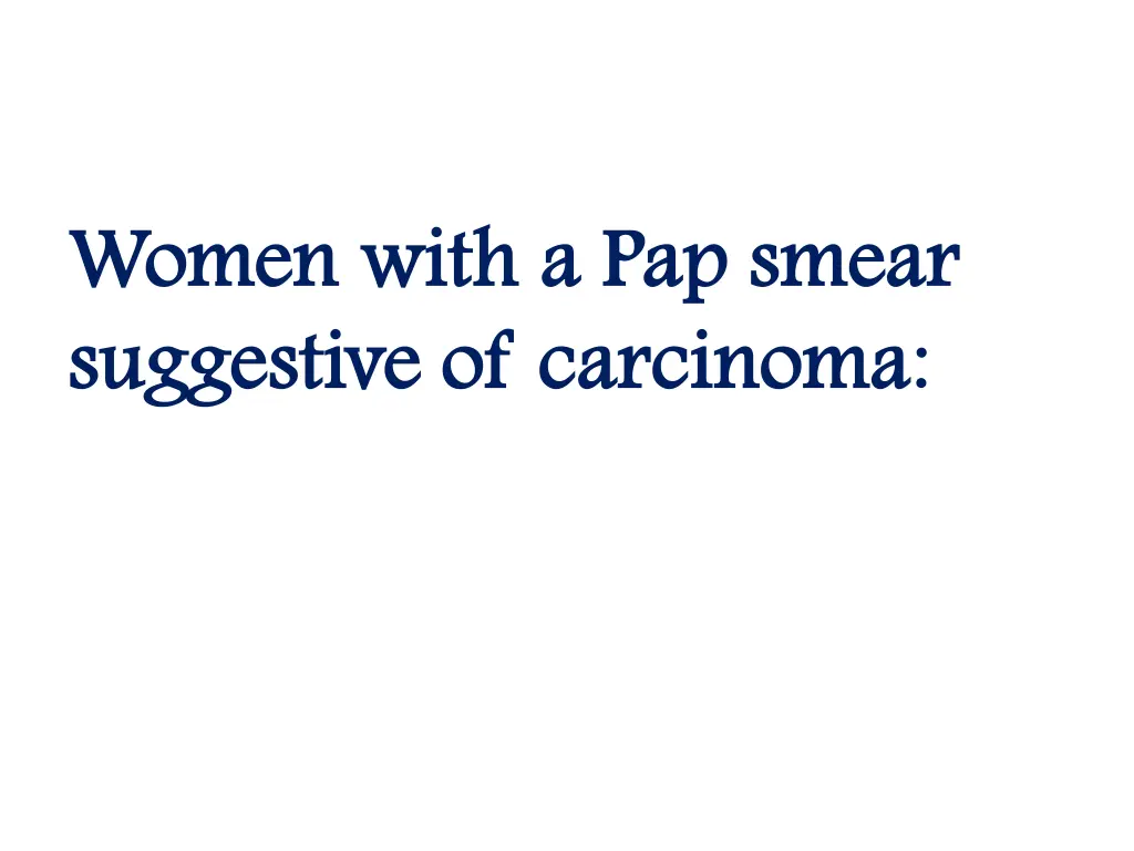 women with a pap smear women with a pap smear