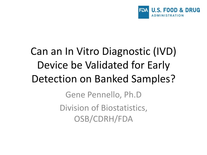 can an in vitro diagnostic ivd device