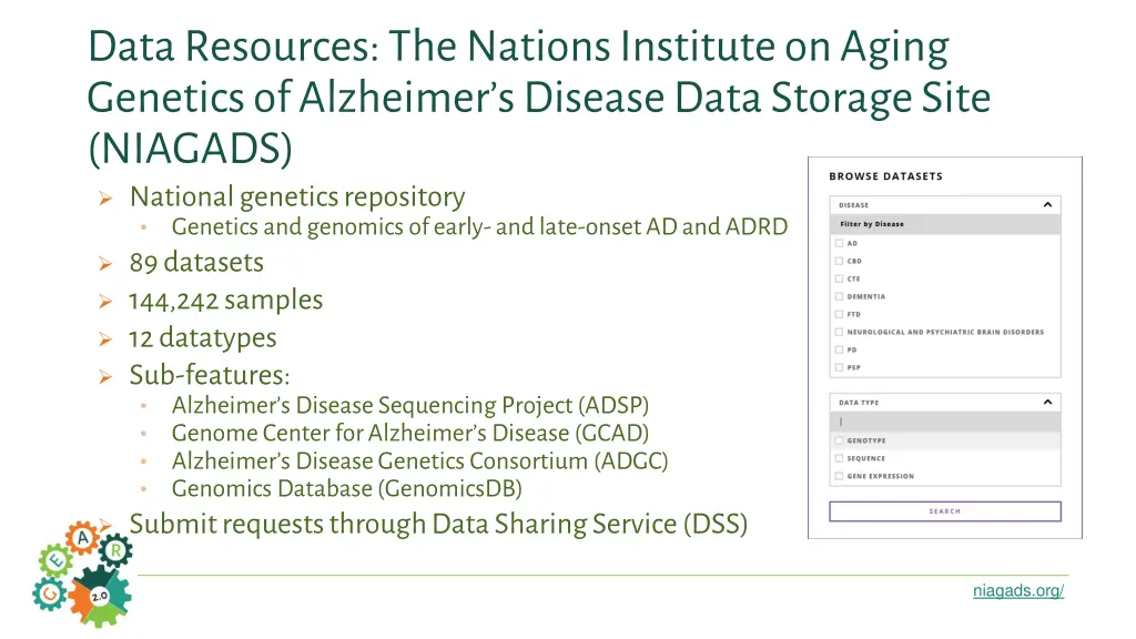 data resources the nations institute on aging