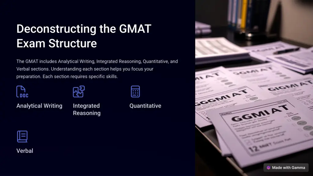 deconstructing the gmat exam structure