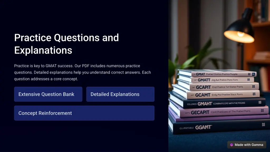 practice questions and explanations