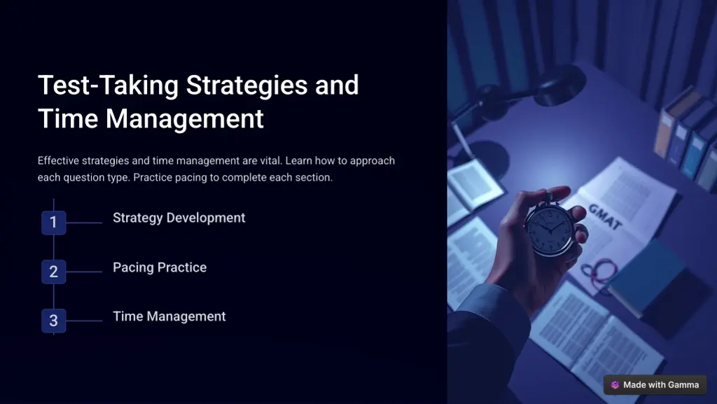 test taking strategies and time management