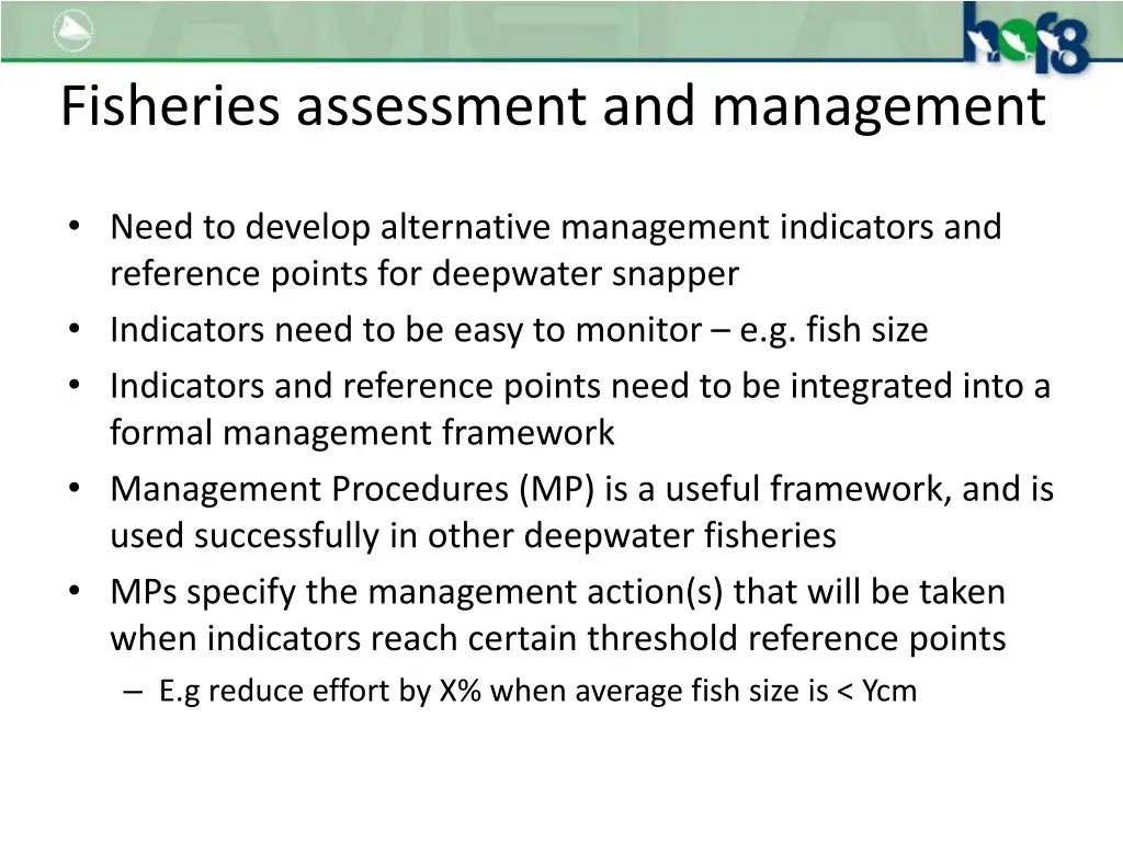 fisheries assessment and management 2