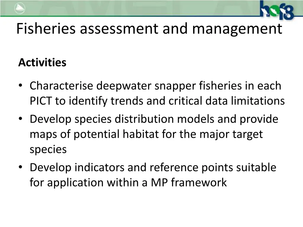 fisheries assessment and management 3