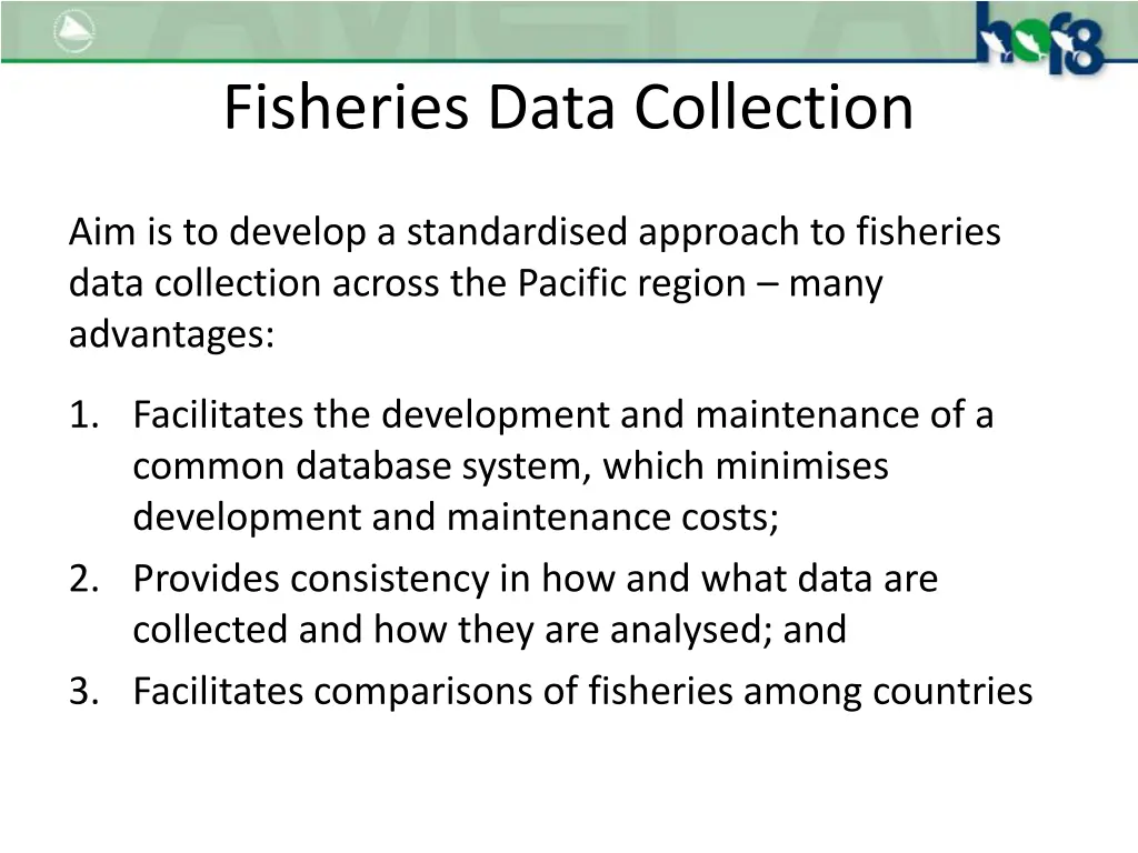 fisheries data collection