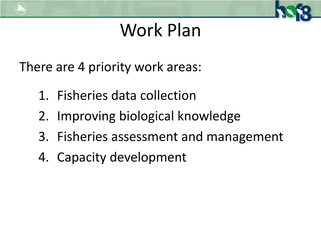 work plan