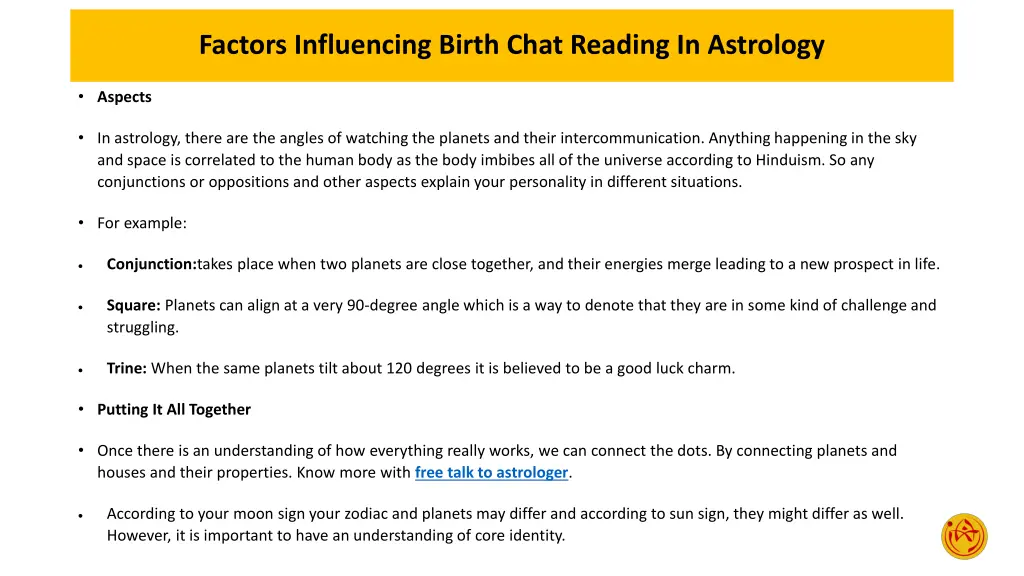 factors influencing birth chat reading 2