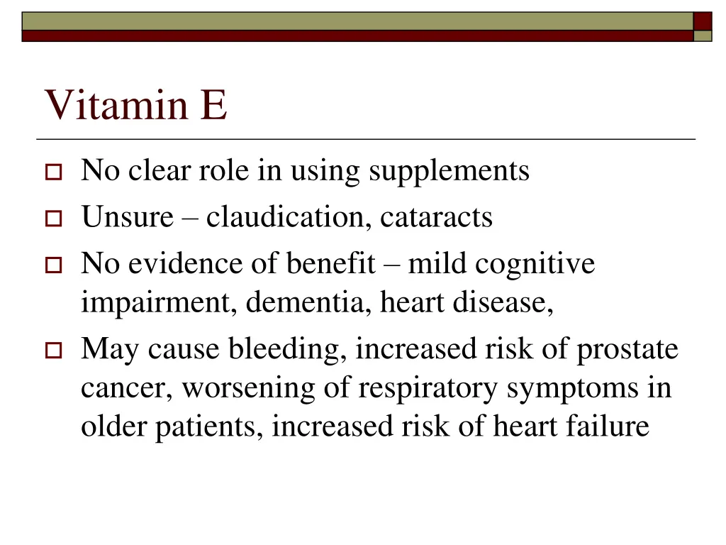 vitamin e