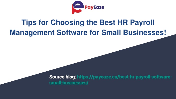 tips for choosing the best hr payroll management