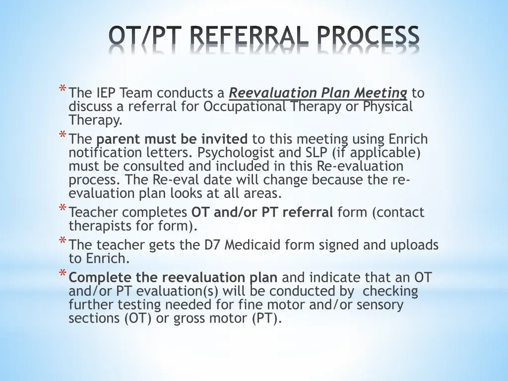 ot pt referral process