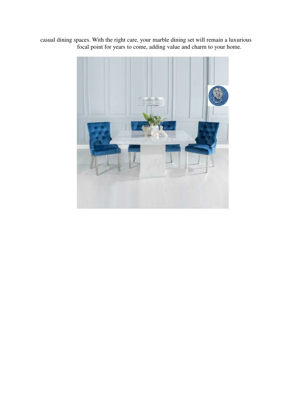 casual dining spaces with the right care your