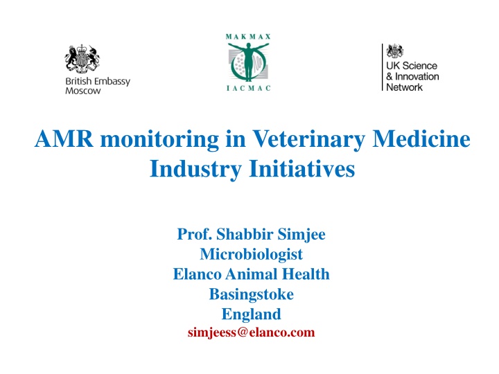 amr monitoring in veterinary medicine industry