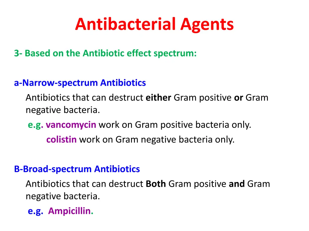 antibacterial agents 1