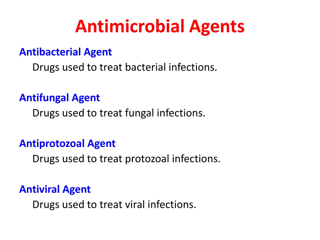 antimicrobial agents
