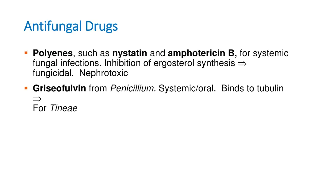 antifungal drugs antifungal drugs