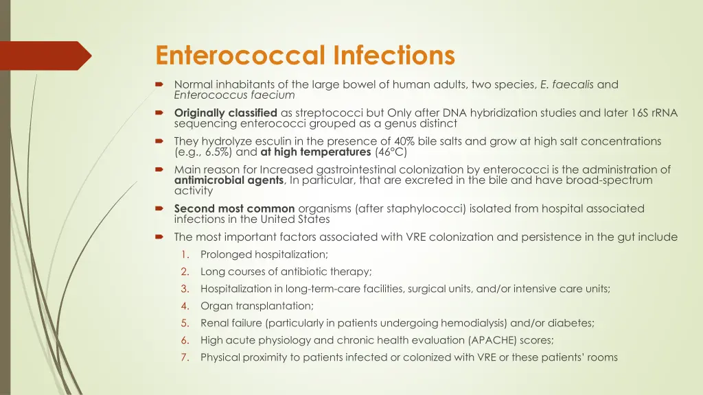 enterococcal infections
