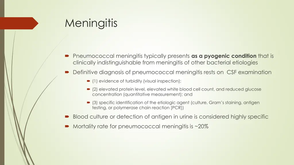 meningitis