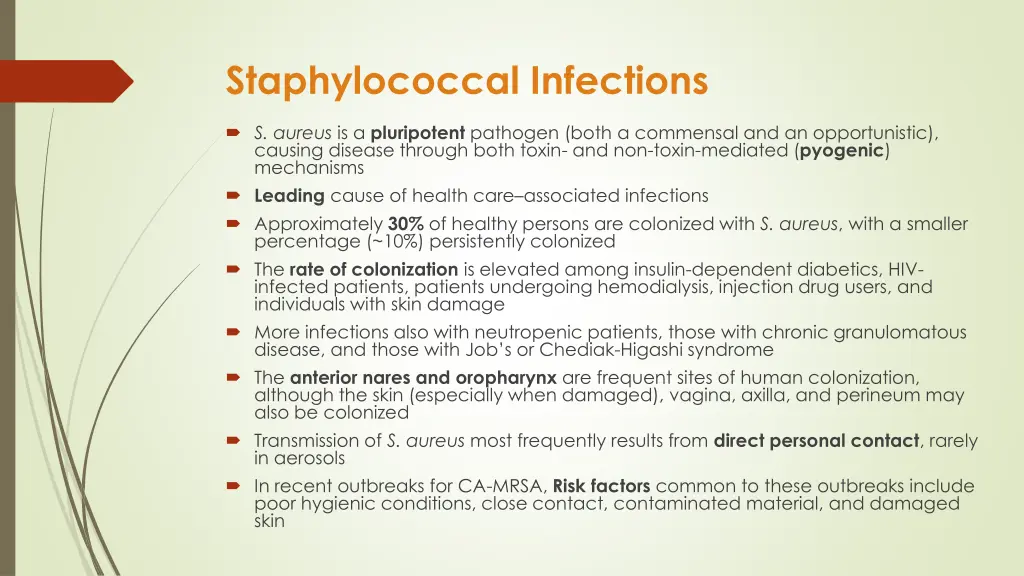 staphylococcal infections