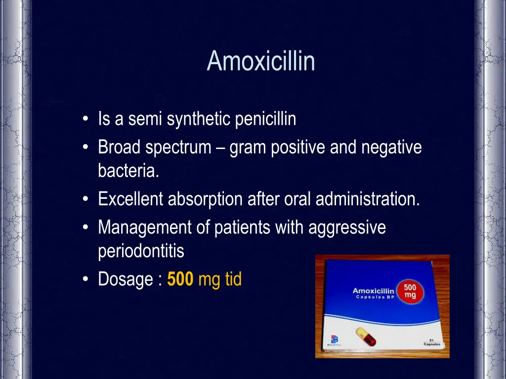 amoxicillin