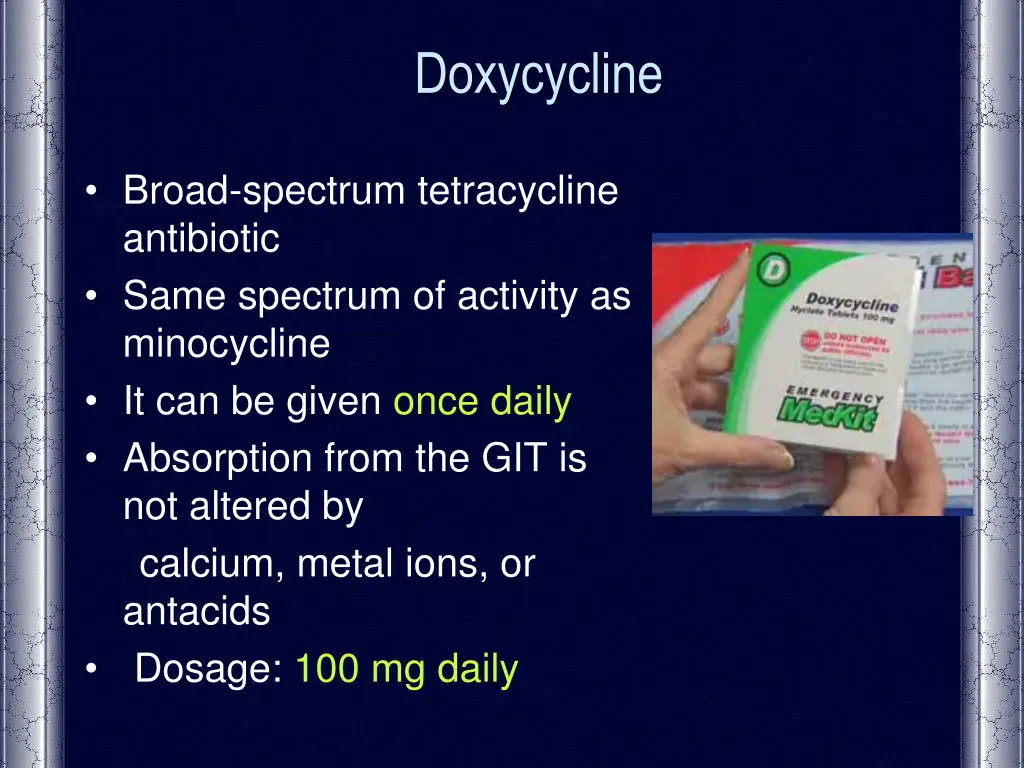 doxycycline