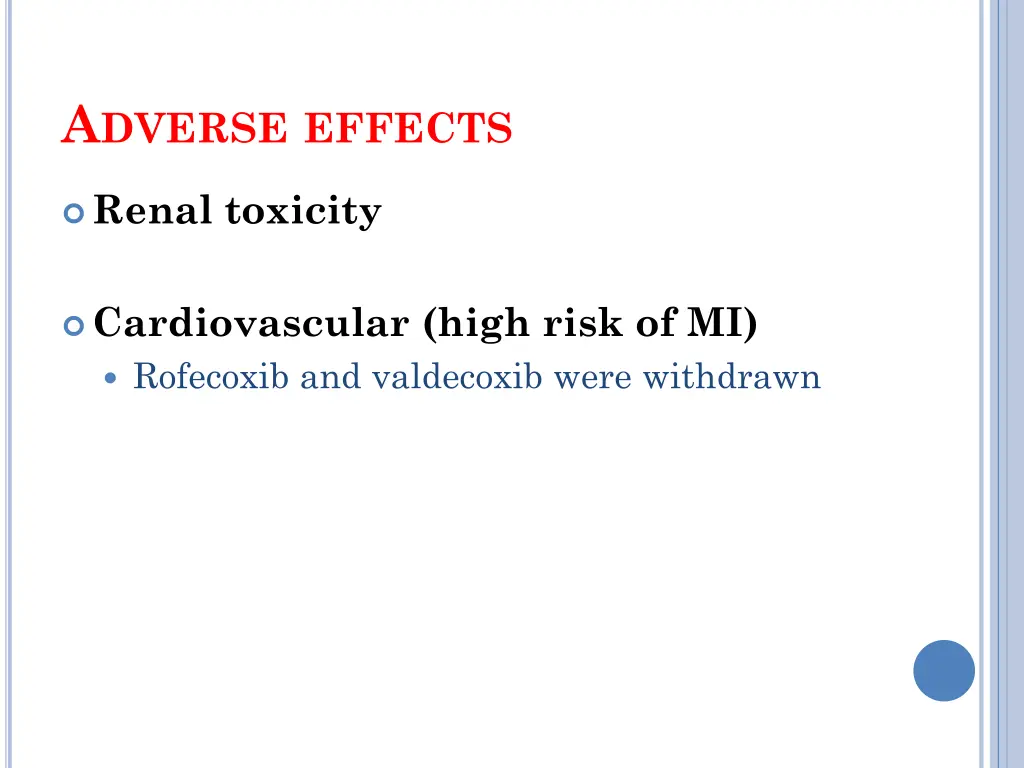 a dverse effects