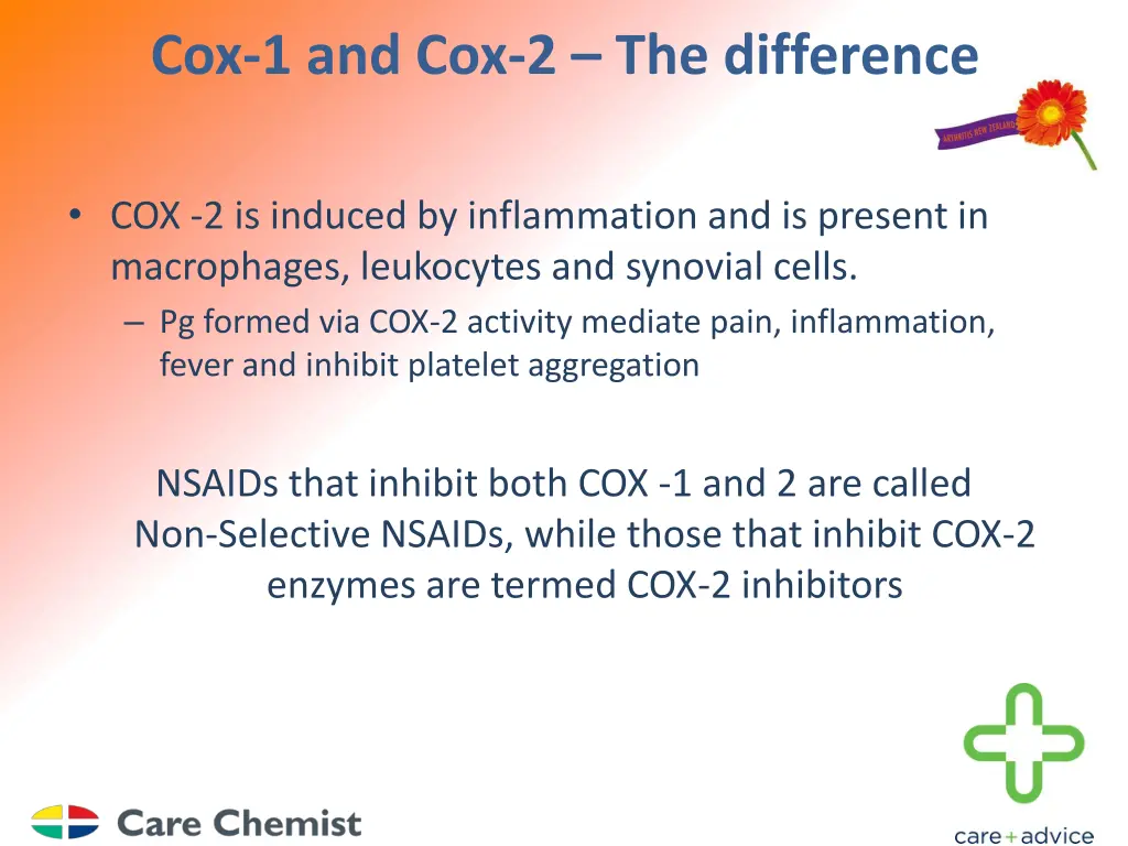 cox 1 and cox 2 the difference 1