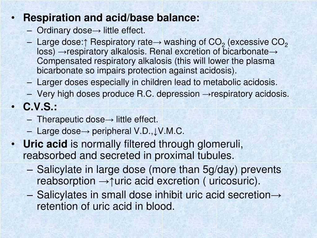 respiration and acid base balance ordinary dose