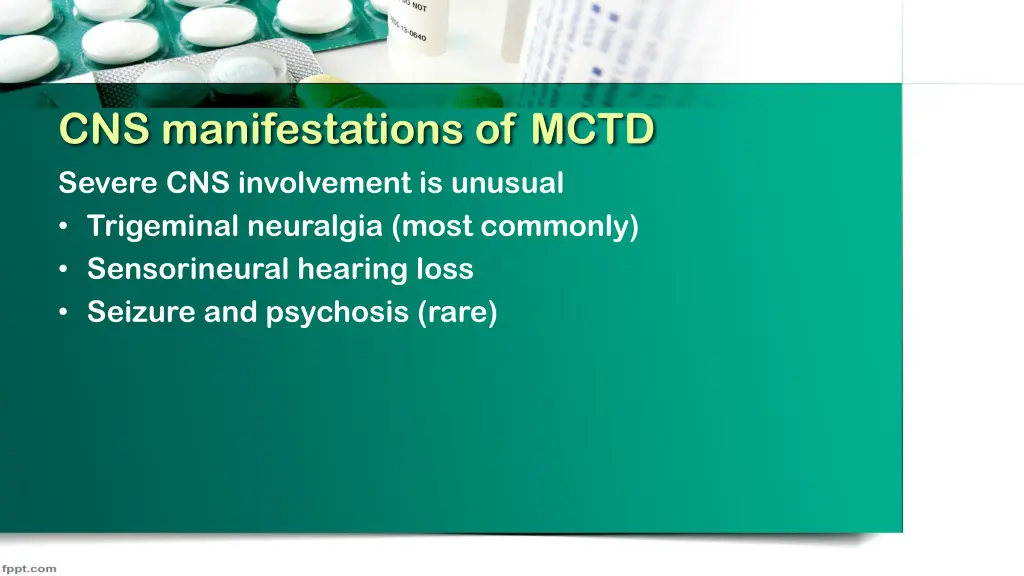cns manifestations of mctd severe cns involvement