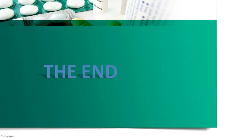 the end