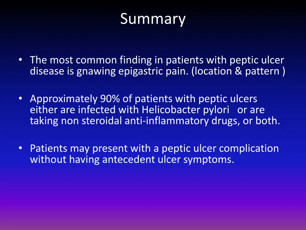 summary