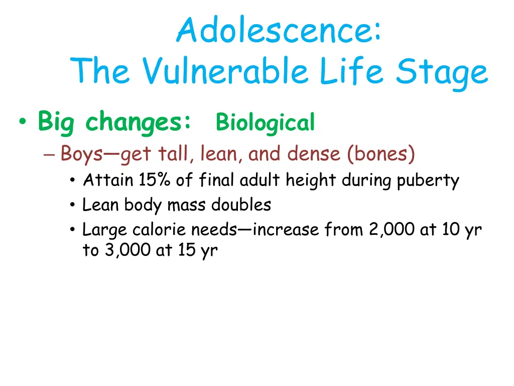 adolescence 1