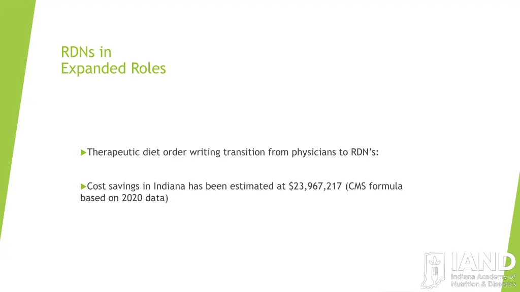 rdns in expanded roles