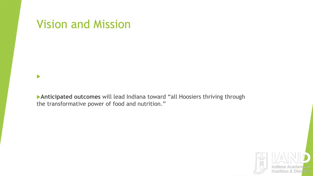vision and mission