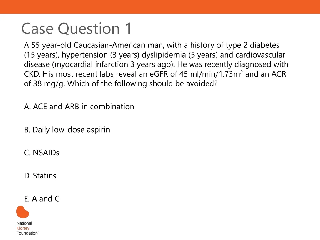 case question 1 a 55 year old caucasian american