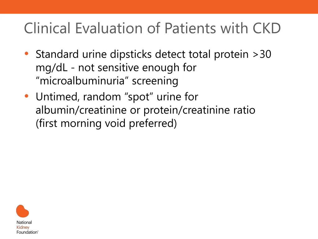 clinical evaluation of patients with ckd 2