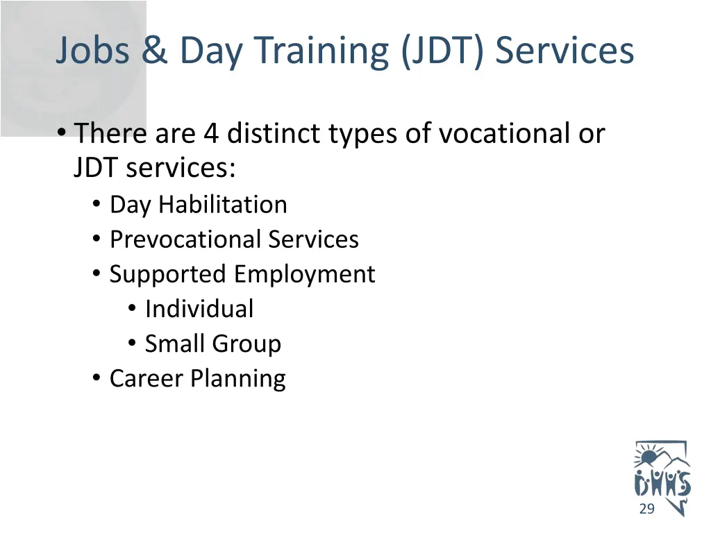 jobs day training jdt services