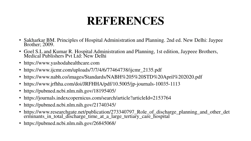 references